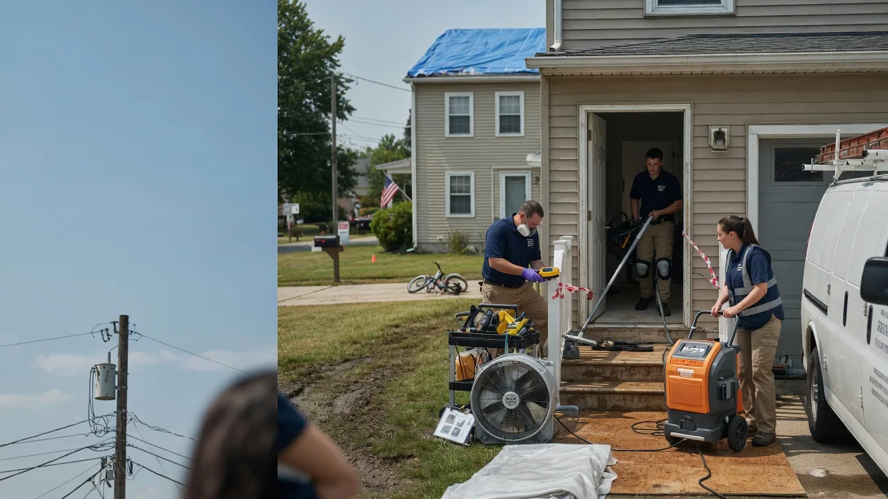 Water Damage Repair in Pemberville, OH near me